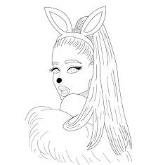 Encontre e salve seus proprios pins no pinterest. Desenhos De Ariana Grande Para Colorir Imprima Gratuitamente