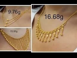 Latest Gold Necklace For Women Under 10 Grams Gold Necklace Designs With Weight Today Fashion Yo Gold Necklace Designs Gold Necklace Simple Gold Necklace