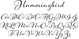 Hummingbird Font By Laura Worthington Font Bros Cursive Letters Fancy Lettering Alphabet Fonts Lettering Fonts