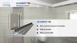 Comment cacher des tuyaux apparents ? Lux Elements Produit Tec Habillage Pour Cache Tuyaux Et Installation De Bati Support Youtube