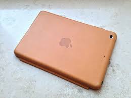 It has all the features of a smart cover with a back cover: It S Expensive But Apple S Leather Ipad Mini Smart Case Is Almost Worth The Price Review Cult Of Mac