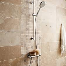 Mosaique Sol Et Mur Travertin Decor Beige 4 8 X 4 8 Cm Image Zoomee Salle De Bain Travertin Travertin Salle De Bain