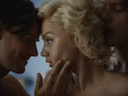 Ana de Armas nude topless oral and sex threesme - Blonde (2022) 1080p Web