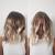 Shoulder Length Ombre Brown Hair With Blonde Highlights