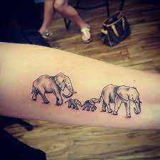75 Big And Small Elephant Tattoo Ideas Brighter Craft Elephant Family Tattoo Family Tattoos Elephant Tattoo Small