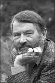 English writer and essayist John Fowles poses in Central Park, New... News  Photo