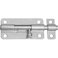 4 In Barrel Bolt In Zinc Plate Zinc Plated Zinc Plating Steel Barrel Sliding Door Hardware