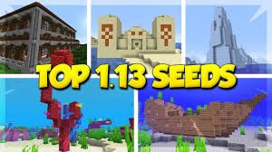 Seed (level generation), a string of text used for world generation. Top 5 Seeds For Minecraft 1 13 Minecraft Update Aquatic Seeds Youtube