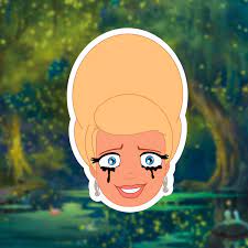 Disney Character Sticker Princess & Frog Sticker Crying - Etsy Sweden