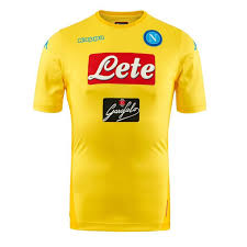 Official ssc napoli instagram account | società sportiva calcio napoli #sscnapoli #sscnworld #forzanapolisempre www.sscnapoli.it. Ssc Napoli Jersey Away Yellow Kombat Extra 2017 18 Kappa
