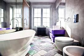 A purple bathroom will add character to your entire home. 32 Fancy Bathroom Designs