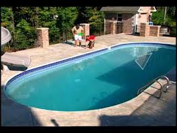 Not only do they help to support the pool, but they also add to the décor and provide a stable surface for swimmers to walk on. Concrete Staining Introduction Video Sherwin Williams Youtube