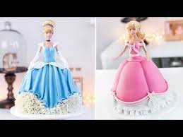 Disney Princess Cinderella How To Make A Doll Cake Tan Dulce Youtube Disney Princess Doll Cake Princess Doll Cake Cinderella Cake