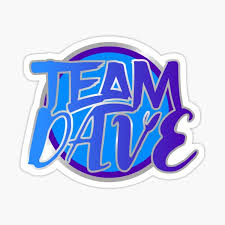 Team Dave Stickers for Sale