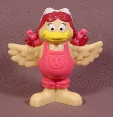 Birdie The Early Bird Mcdonalds 1995 Birdie The Early Bird Pvc Figure 2 3 4 Tall Classic Toys Mcdonalds Toys Mcdonalds