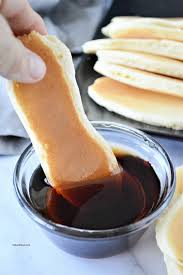 Easy bisquick banana pancakesjust a pinch. Banana Pancake Dippers Or Sticks My Turn For Us