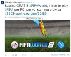 Official ssc napoli twitter account | società sportiva calcio napoli. Tweet Ssc Napoli E Possibile Scaricare Fifa World Con Stemma E Divisa Del Napoli