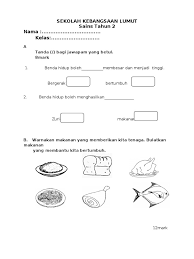 Latihan sains tahun 2 dan 3. Soalan Sains Kssr 2