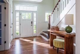 Mix equal parts water with gentle dish soap or vinegar and lightly scrub the door using a soft sponge or cloth. 12 Tips For A Clean And Organized Entryway