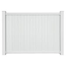 Illusions fence has the biggest pvc vinyl fence and deck railing posts on the market. Yardworks Belmont 4 X 6 White Privacy Vinyl Fence Panel At Menards