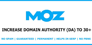Increase Your Website Moz Domain Authority Da To 30 For 120 In 2020 Author Website Domain