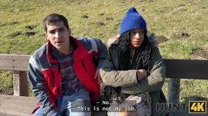 Free HUNT4K. Such a valuable bang for cash in the car Porn Video - Ebony 8