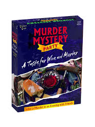 You and your guests will plot, scheme and laugh your way through a killer whether you are hosting a dinner party, social event, theme night, or just getting together with friends; Amazon Com University Games Murder Mystery Party A Taste For Wine Murder Multicolor 33202 Home Kitchen