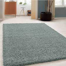 hoogpolig vloerkleed solid blauw groen zorgt voor warme voeten vloerkleed vloerkleed groen groot tapijt