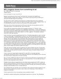 Do you consider yourself an nfl expert? Csun Edu
