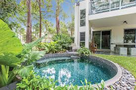The trend towards smaller backyards has led to the creation of the plunge pool. Precast Plunge Pool Solutions Queensland Homes Magazine
