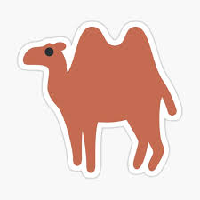 If you plan on foraging cactus, make sure you have. Two Humped Camel Stickers Redbubble