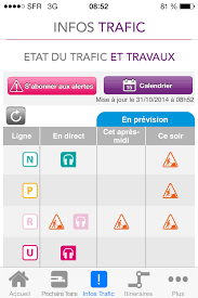 If you live in or visit the paris area, you're already familiar with transilien trains. Application Transilien Information Voyageur Info En Temps Reel Appli