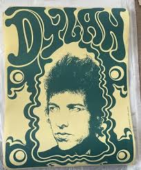 BOB DYLAN Expo 3000 , S. Magee 1987 Personality Poster