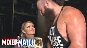 Alexa bliss & Braun Strowman try to kiss each other during backstage  interview : r/SquaredCircle