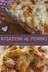 Rigatoni Al Forno Rezept Rezept Rezepte Rigatoni Lebensmittel Essen