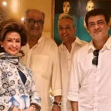 Find latest news, video & photos on boney kapoor. Thala Ajith Meets His Valimai Producer Boney Kapoor In Chennai For Sridevi S Prayer Meet Viral Video