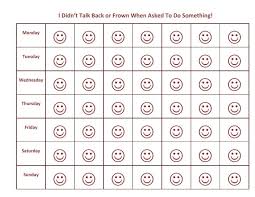 Weekly Behavior Chart Ideas Google Search Crafts