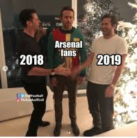 Treat yourself and a fellow fan to this brilliant arsenal emirates stadium. Arsenal 2018 Fans Trollfootball O Thefootballtroll Arsenal Fans Going Into 2019 Like Httpstco8eiwnt1jdi Arsenal Meme On Me Me