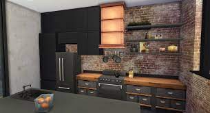 Your sims are tired of their current kitchen set. Industrial Modern Kitchen No Cc For More Photos Check Out My Instagram Lex Sims Sims4