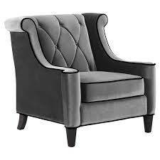 Tufted Velvet Arm Chair Product Chair Construction Material Velvet And Wood Color Gray Upholstered Chairs Furniture Armchair