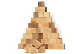 25 Unfinished Wooden Blocks 1x1 Inch Wood Cube By Todopapel 10 00 Wooden Blocks Wood Wood Blocks