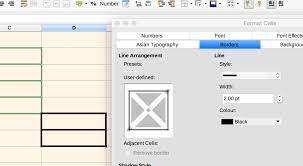 It was forked in 2010 from openoffice.org. Calc Libreoffice 6 Won T Let Me Select The Weight Of Cell Borders English Ask Libreoffice
