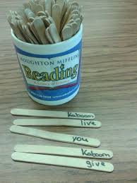 Kaboom Sight Word Game Each Student Takes A Turn Pulls A Popsicle Stick And Says The Word On It And Collects The Word Sight Word Games Sight Words Word Games