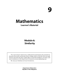 Hmh go math!, grade 8. Math 9 Module 6