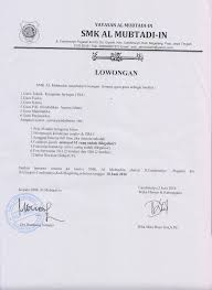 Formasi cpns kemenkumham 2019 2020 lulusan sma guru maju. Lowongan Smk Al Mubtadiin Candimulyo