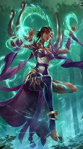Karma Lol Legends Of Runeterra 4k Hd Mobile Smartphone And Pc Desktop Laptop Wallpaper 3840x2160 1920x1080 Lol League Of Legends League Of Legends League