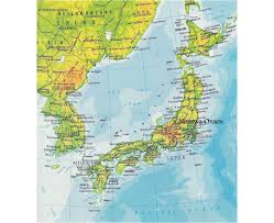 Asia physical map retro white. Maps Of Japan Collection Of Maps Of Japan Asia Mapsland Maps Of The World