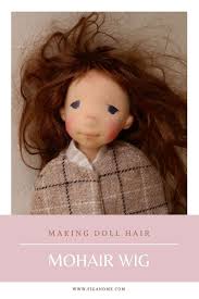 Really good natural hair dolls are really hard to come by but here is a gem of a website that has gorgeous natural kinky curly hair dolls and even african dolls. Dollmaking Tips How To Make Doll Hair Fig Me