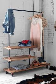 Descriptiontrinity's mobile garment rack is the perfect addition to any closet, living space, or retail store. 10 Freestanding Wardrobe And Clothes Racks We Love Industrial Storage Racks Home Diy Urban Industrial Decor