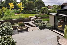 Outdoor gardens beautiful gardens landscape design outdoor famous gardens country gardening dream garden magical garden going for a song: Beautiful Town Garden Black Granite Stone Paving Hard Wood Gates